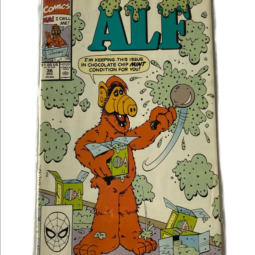 VINTAGE marvel ALF comic